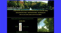 Desktop Screenshot of fairfieldcountyweather.com